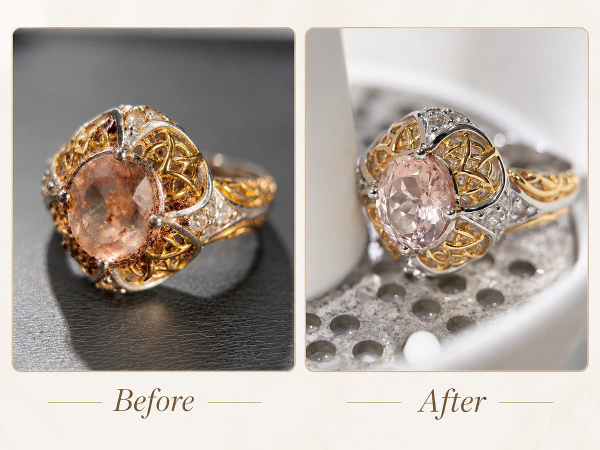 Jewelry cleaning comparison