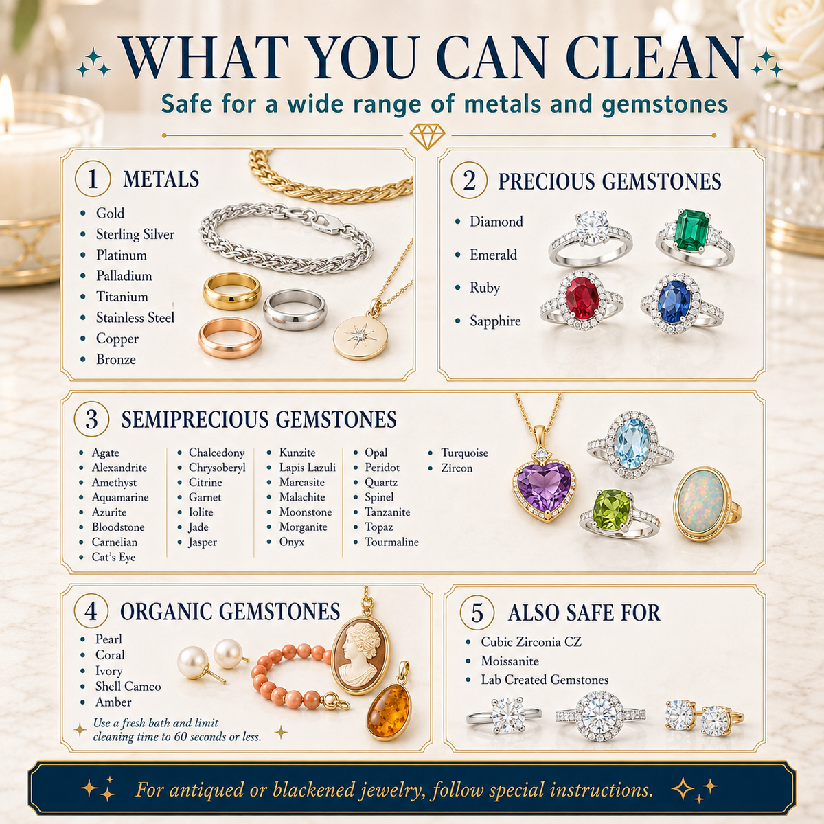 Jewelry Spa Hot Tub Heated Jewelry Cleaning System