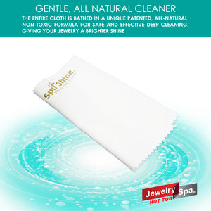 Spit Shine Jewelry Cleaning Cloth, 8 x 8 inches – Jewelry Spa HOT TUB